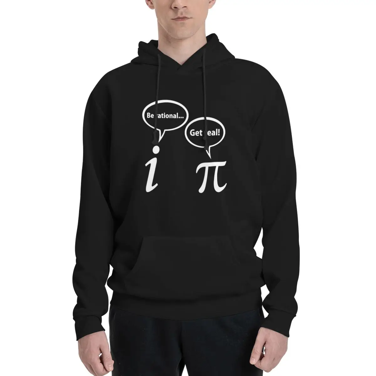 Be Rational Get Real Imaginary Math Pi Hoodies Men Women Casual Pullover Sweatshirt Fashion Long Sleeve Hooded Autumn Winter