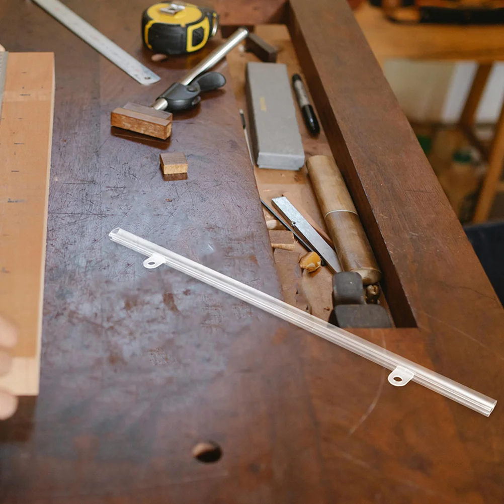 

10Pcs PVC Poster Poles Easy Fixation Display Banners Advertisements Malls Supermarkets Long Lasting Use Plastic Poster Frame