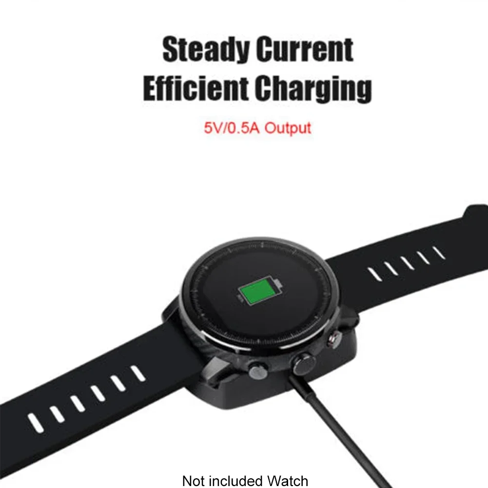 Amazfit Stratos 2/2S 스마트 워치 독 충전기 어댑터 마그네틱 충전기용 USB 충전 케이블