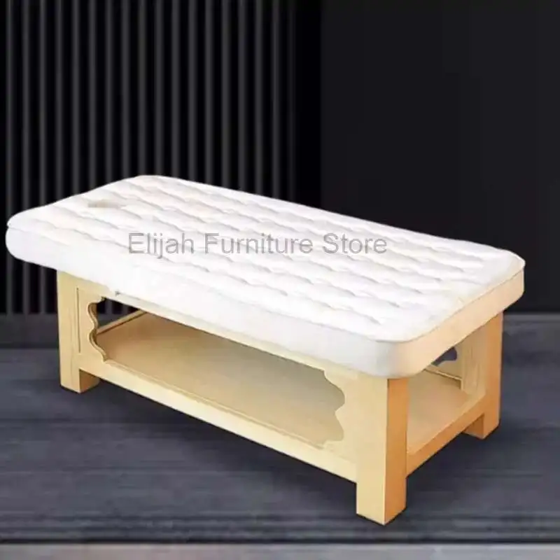 

Nordic Beauty Salon Massage Tables Foot Bath Comfortable Multifunctional Massage Tables Adjustable Furniture Cama De Masaje HBMT