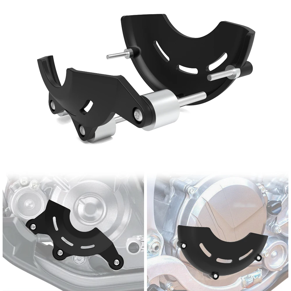 Motorcycle Accessories Fit For Honda CRF450X 2005-2016 2017 CRF 450X Engine Ignition Clutch Cover Case Guards Protector Kit