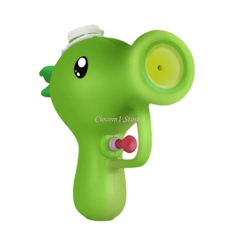 Y1UB Trẻ Chơi với Bồn tắm Nước Đồ chơi Phim hoạt hình Súng bắn nước hạt đậu dễ ​​thương cho trẻ