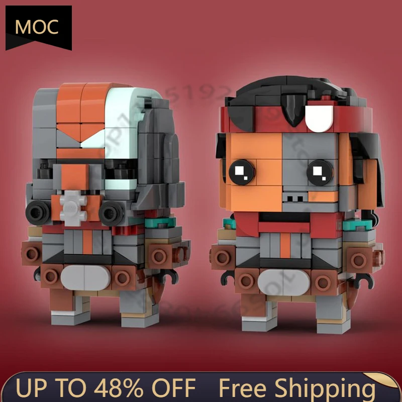 

Набор из 499 деталей: Минифигурка Охотник (MOC) — Модульный конструктор для индивидуального дизайна, популярная технология, креативный DIY, праздничные игрушки и подарки