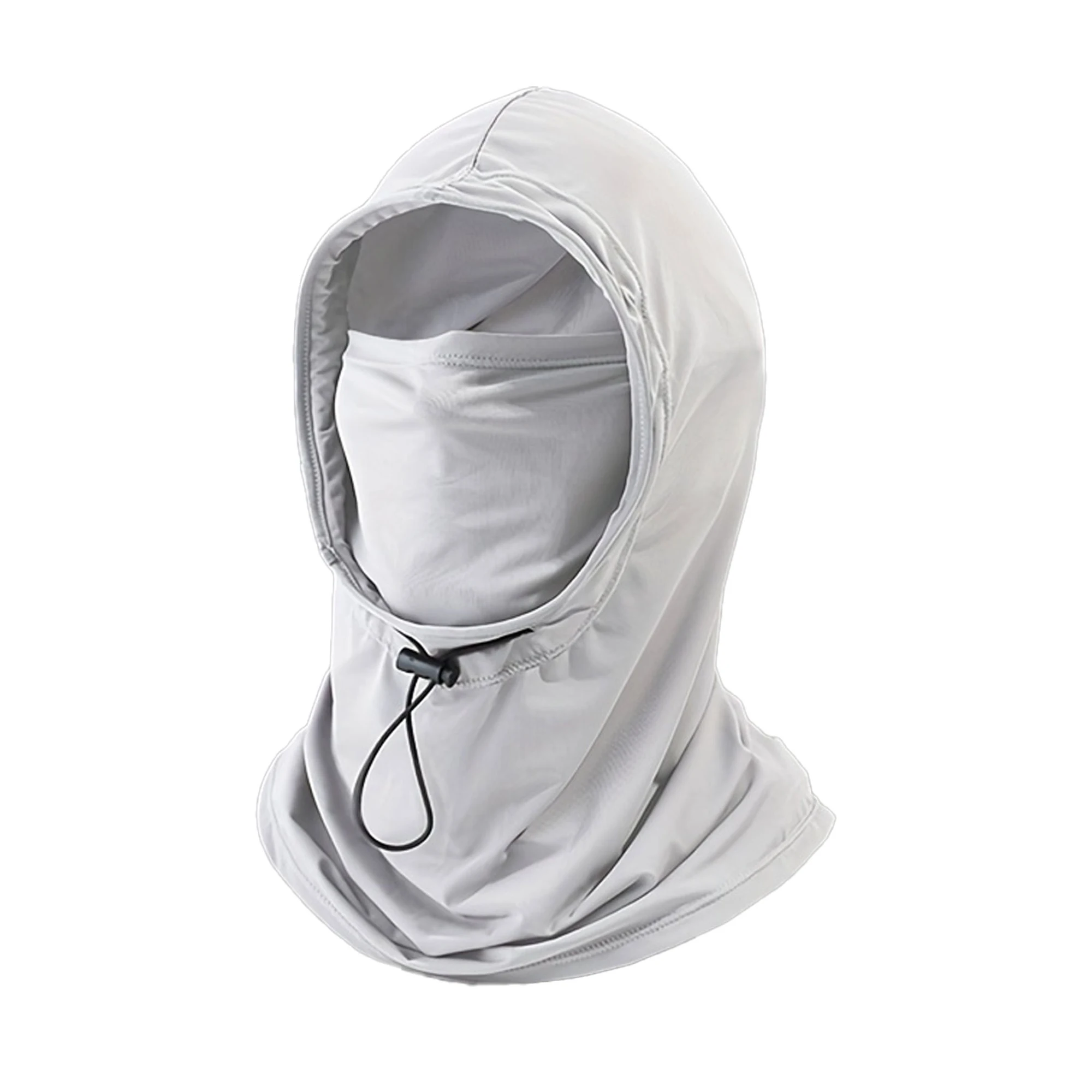 1/2 Stück Sturmhaube für Herren und Damen, Gesichtsmaske, Sonnenschutz/UV-Schutz, atmungsaktiv, lange Halsabdeckungen für Radfahren, Motorrad, Angeln – Detail 9
