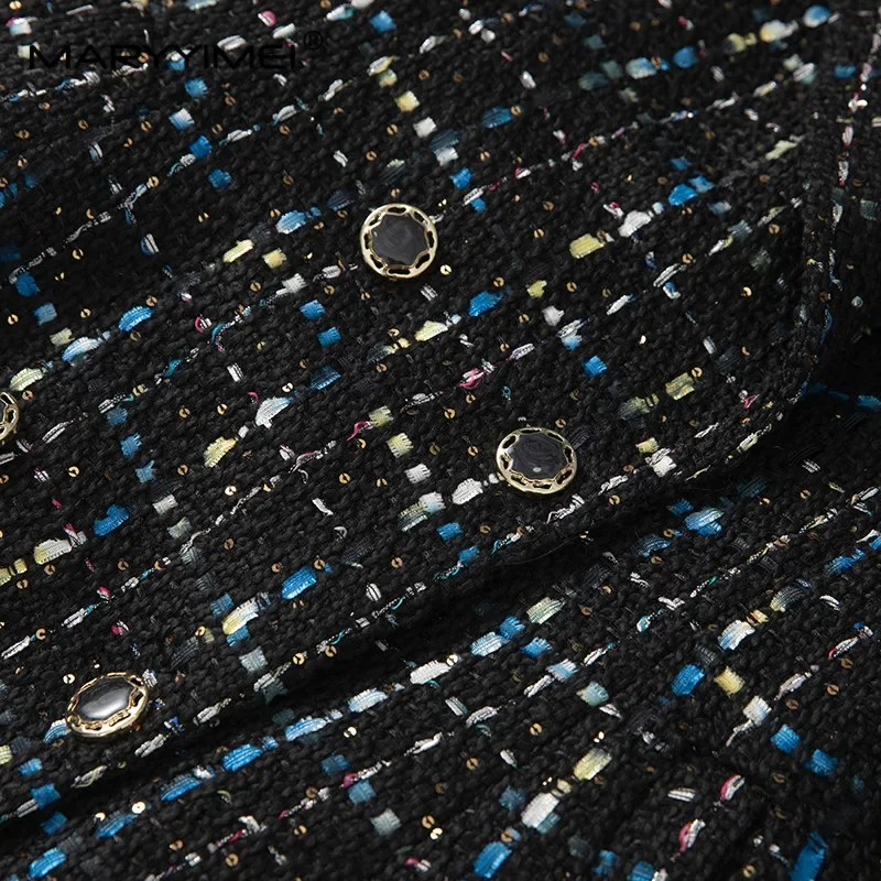 เกดิโวเอนแฟชั่นดีไซน์ผู้หญิงเสื้อโค้ททรงเอแขนยาวสตรีทแวร์ฤดูใบไม้ร่วงและฤดูหนาวเสื้อคลุม