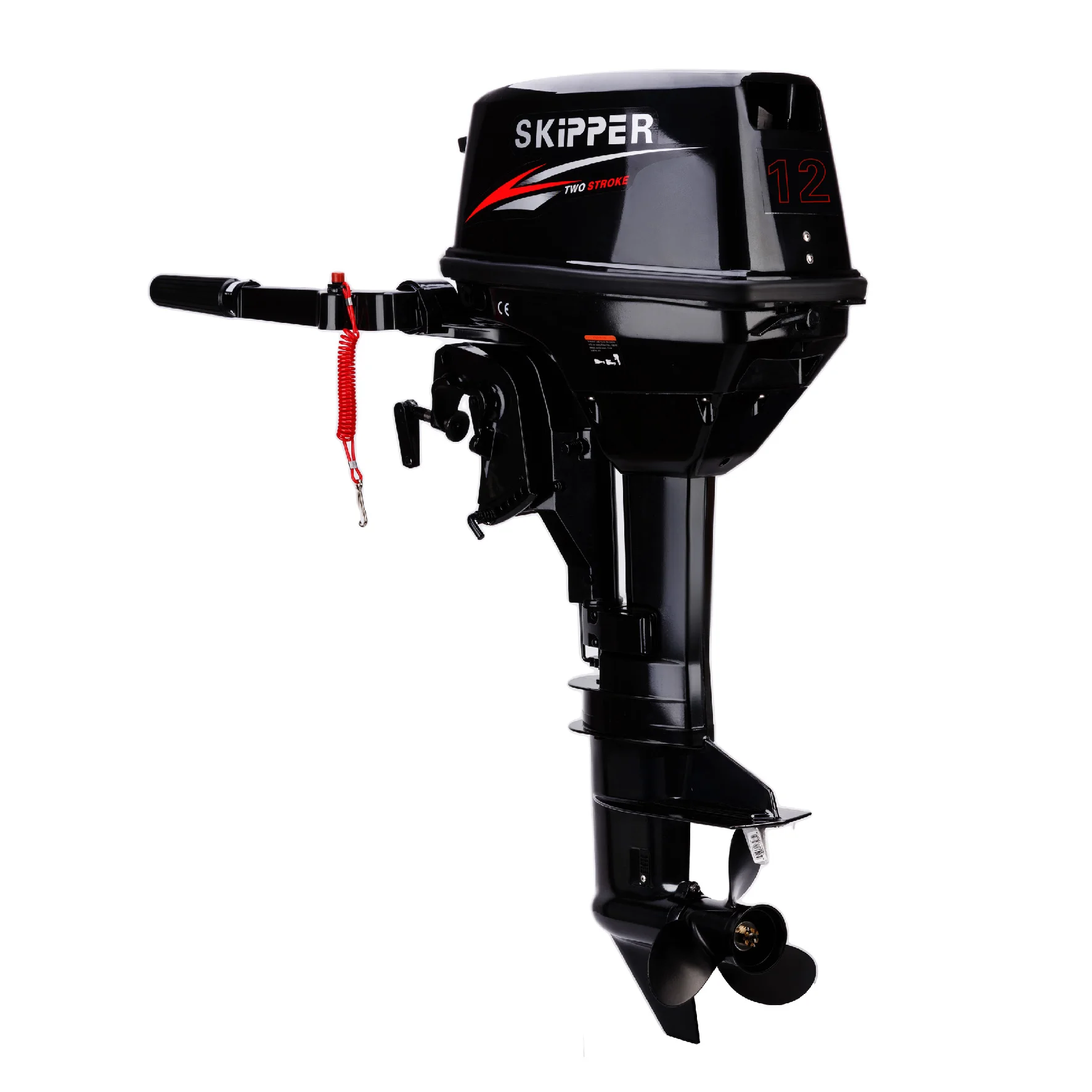 Skipper Outboard Motor High Quality 12hp 2 Stroke Motor Fuera De Borda 2 Tiempos Motor For Boat Long Shaft De25 Horses To 4 Te