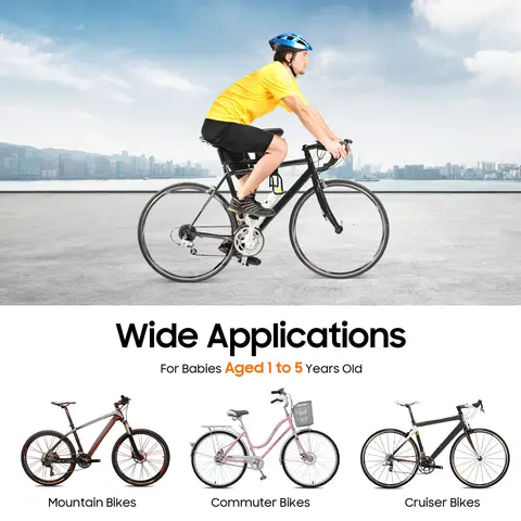 10 best sales cykelbarnstol - №5