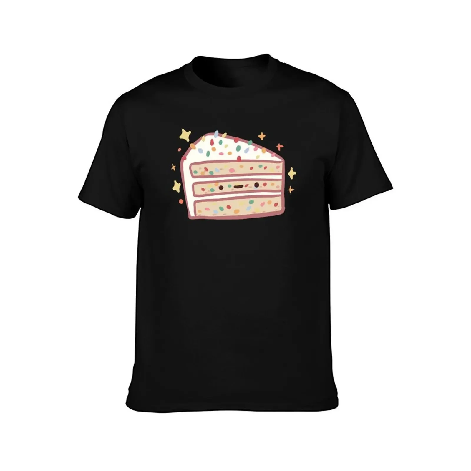 Birthday cake T-Shirt graphic t shirts summer top t shirts men