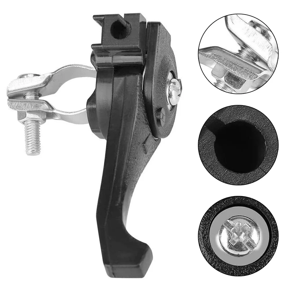 1x Garden Throttle Lever Throttle Lever 90 X 60 Mm Accessories Black For Lawn Mower For 23~27mm Handlebar