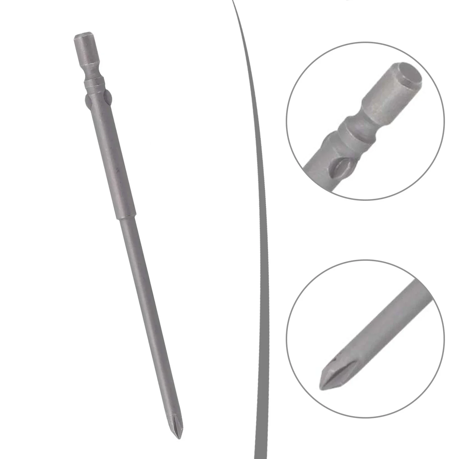 Electric Cross Screwdriver Bits Round Shank PH00 PH0 PH1 PH2 Magnetic Electric Cross Screwdriver Bits Hand Tools For 800
