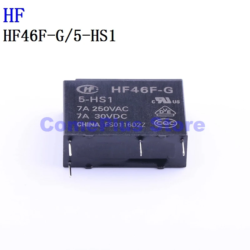 5PCS HF46F-G/5-HS1 5V 12V 24V HF Power Relays