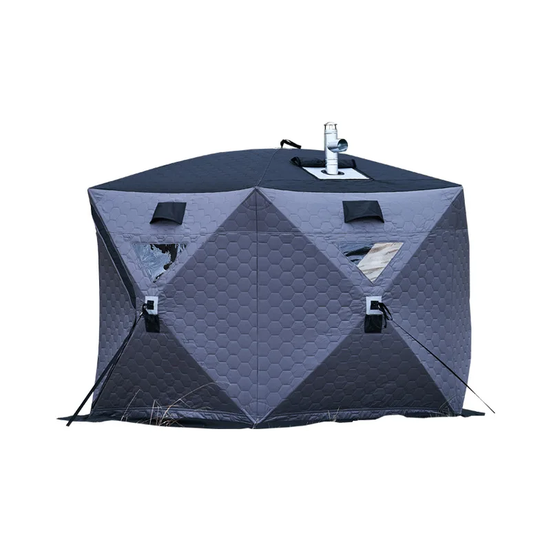 1pcs Warm and cold-proof Thickened fishing house Windproof outdoor camping Ice fishing Winter tent