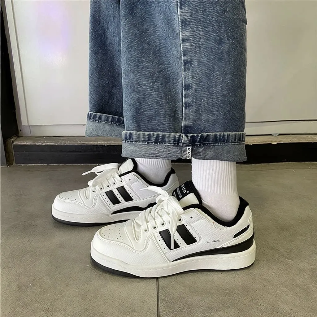 

Spring 2026 New Style Student Casual Fashion Retro Skate Shoes Street Snap Harajuku Versatile Couple Shoes Polyester Fiber