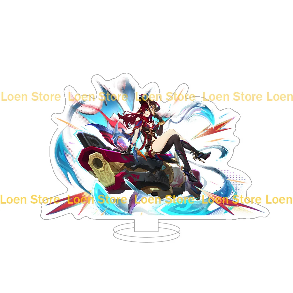 Loen Store Genshin Impact Official NEW character Chasca Ororon Xilonen Mualani Kinich Acrylic stand anime desk ornament   gift