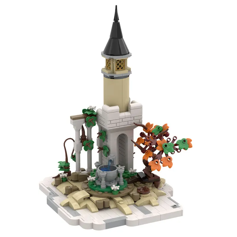 

Spot MOC-231787 438 шт. Средневековый замок «сделай сам», сборка мелких частиц, строительные блоки, образовательная игрушка, модель, подарочный набор, украшения