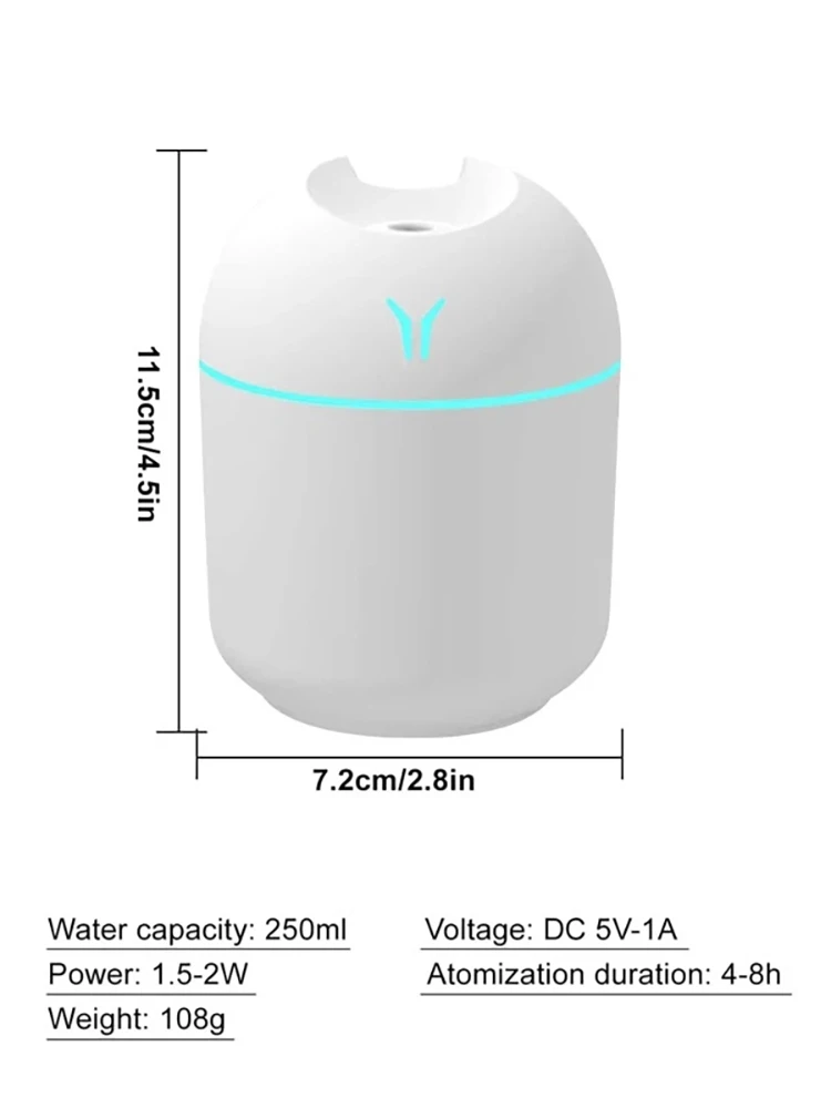 Desktop small household portable car aromatherapy machine atomizer