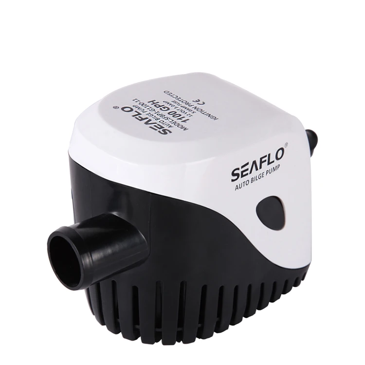 SEAFLO 1100 GPH Automatic Bilge Pump with Magnetic Float Switch Sea Water Pump 12V for Marine