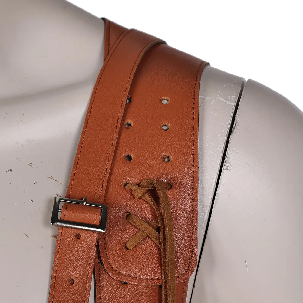 Rick O Connell Suspender Harness Holster เข็มขัดเอว 1997 ภาพยนตร์ Mummy คอสเพลย์แฟนตาซีปลอมตัวเครื่องแต่งกายอุปกรณ์เสริมผู้ใหญ่ผู้ชาย Prop