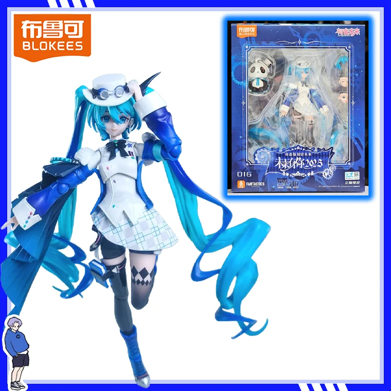 

Фигурка BLOKEES Hatsune Miku из серии «The Future Has You», сборная модель с подвижными суставами, настольное украшение, подарок на день рождения