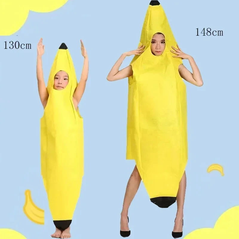 

ABC123CosplayBanana Cosplay Costume Performance Fruit Carnival Clothing Adult Fancy Uniform Suit Halloween Christmas P3'd,5;h.9/