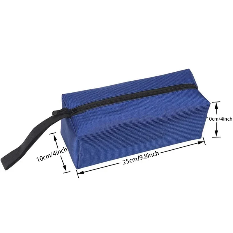 5PCS Mini Zipper Utility กระเป๋าเครื่องมือ,ดินสออเนกประสงค์, สามารถใส่เครื่องมือขนาดเล็กไขควงประแจแหนบเจาะบิต