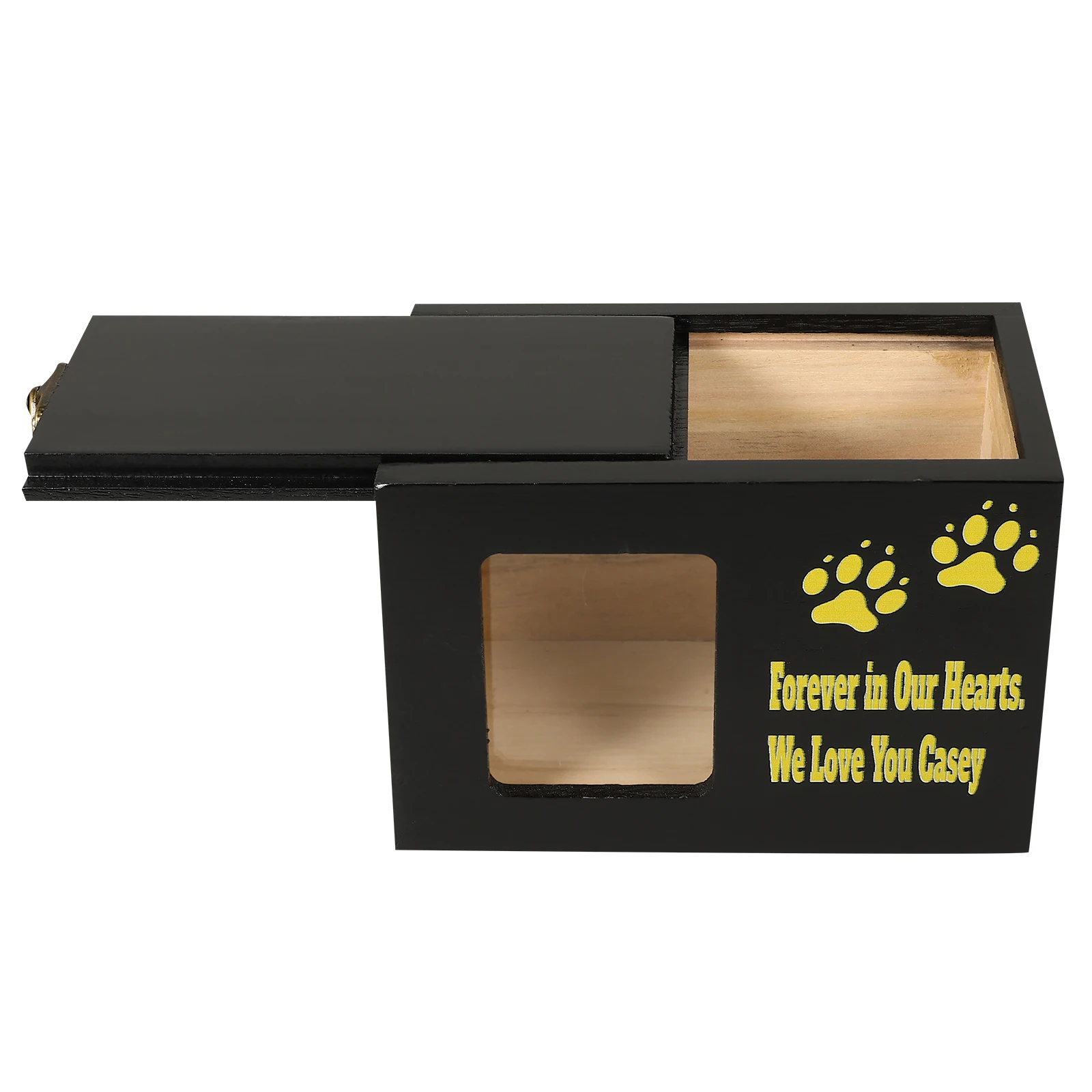 

Wooden Pet Urn Durable Safe Cats Dogs Ashes Memorial Keepsake Decorative Cremation Container Funeral Box Pet