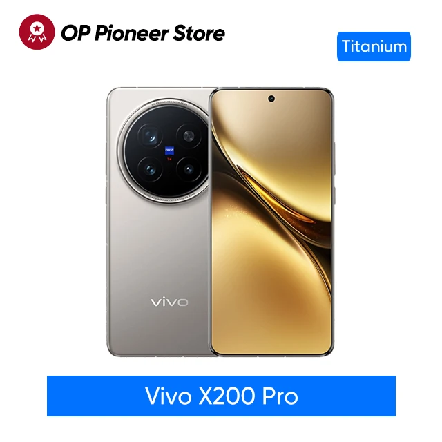 vivo X200 Pro 大陸版 チタニウム 12GB 256GB Vivo X200 Pro 5G スマホ 本体【SIMフリー】V2405A Dual Sim 256GB 12