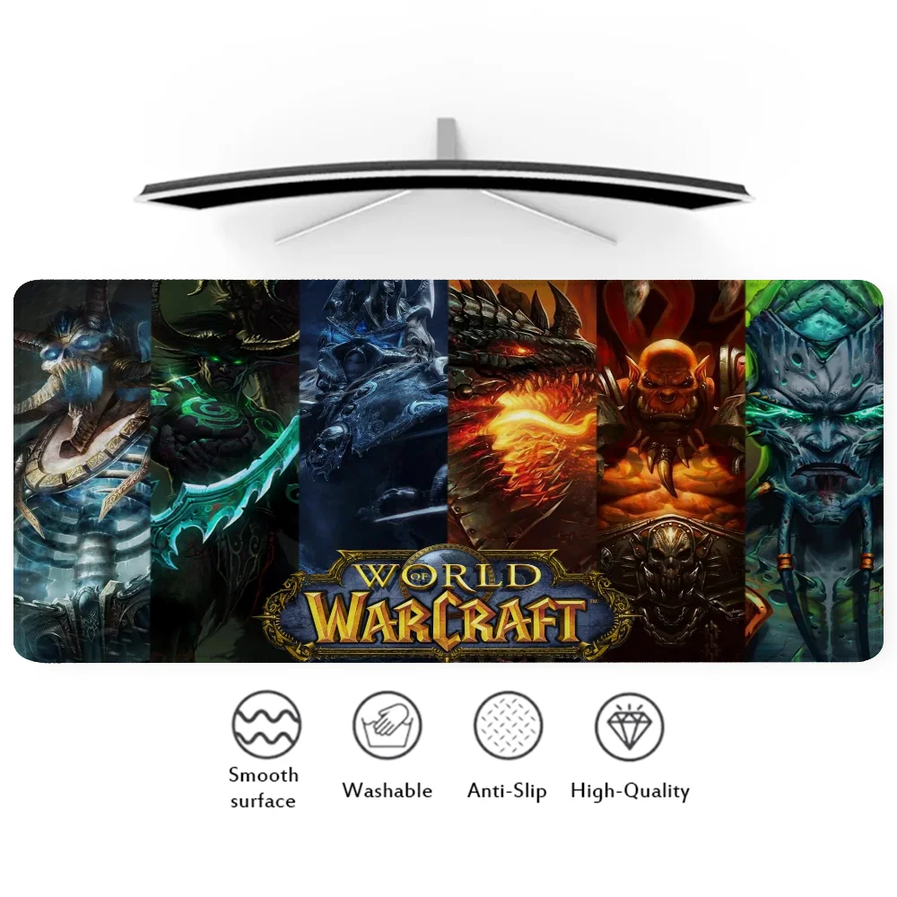 Big Mouse Pad Gaming Accessories Xxl Extended Pad Mouse Mat Office Rug W-world of Warcrafts Mousepad Gamer Mausepad Mouspad Desk