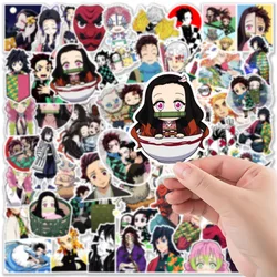 10/30/50pcs Demon Slayer Cartoon Stickers Cool Anime Graffiti Sticker DIY Phone Water Bottle Suitcase Graffiti Manga Decals Pack