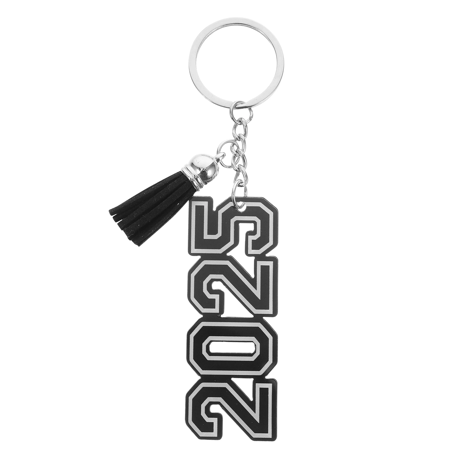 

4pcs Graduation Keychain 2025 Backpack Ornaments Bag Pendant Acrylic Zinc Alloy Practical Gift