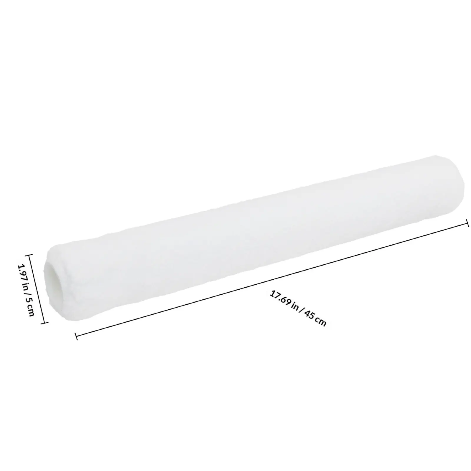 Fiber Paint Roller Cover Replacement Sleeve Non Shedding for Walls Ceilings Furniture and Small Roller Frames