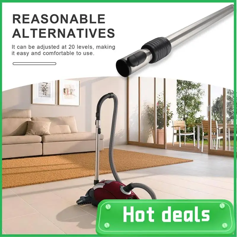 A18Z-Telescopic Suction Tube 35 Mm Diameter With Click Function, Compatible For  Vacuum Cleaner S8, S6, S5, S4