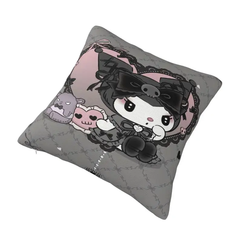 Custom Melody Kuromi Cartoon Lovers Modern Throw Pillow Cover Sofa Cushion