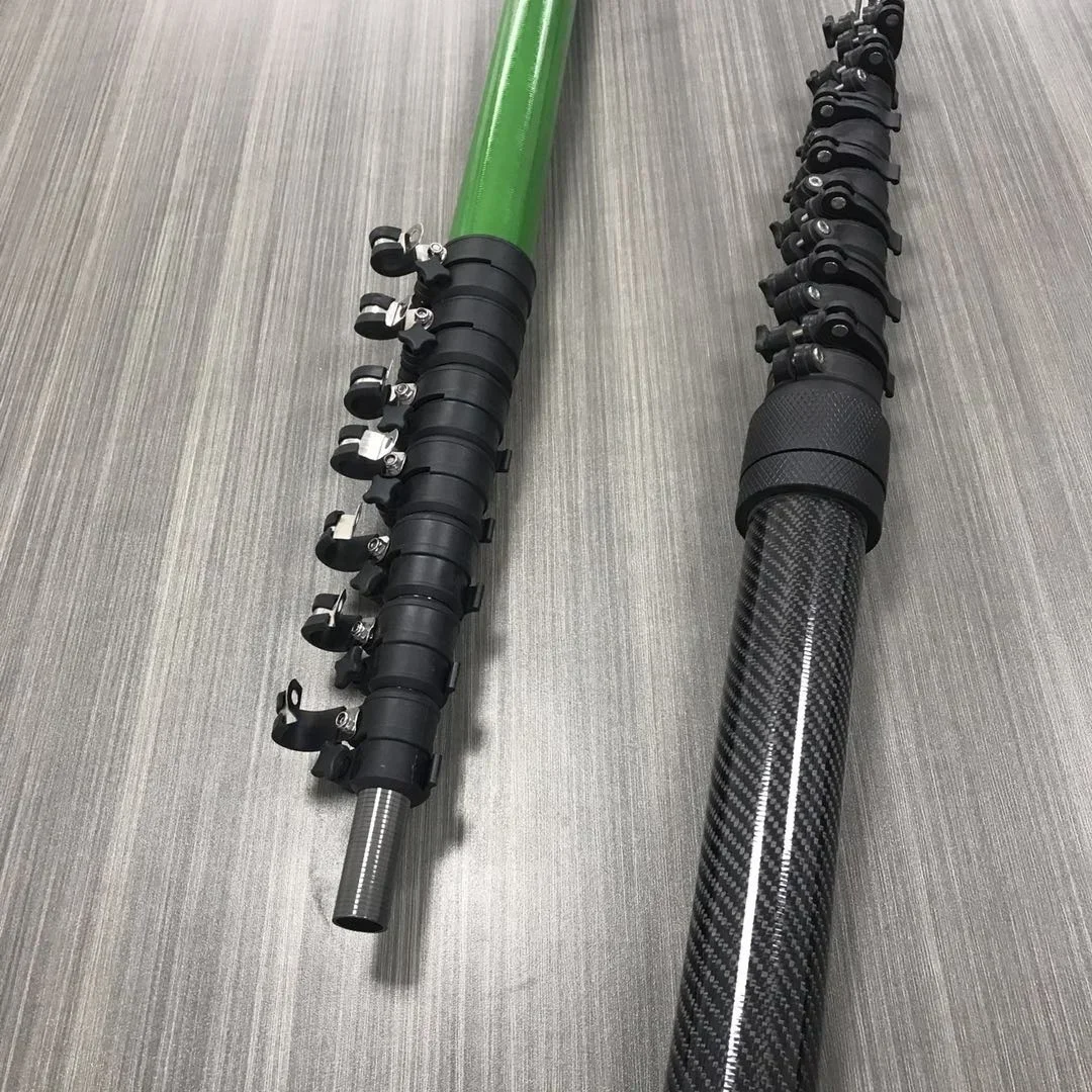 

Stocked 14.5 mtr carbon fibre fruit plucking tools pole for coconut areca pepper harvesting agriculture tools fast shipping HOT