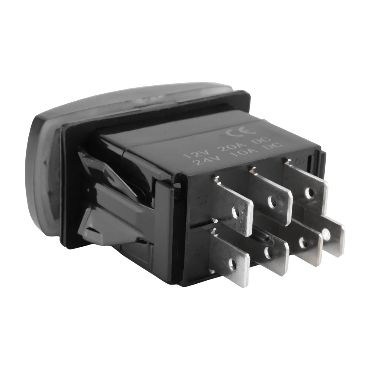 

RGBCX-HOME-7-контактный лазерный мгновенный кулисный переключатель 12 В ВКЛ-ВЫКЛ-ВКЛ светодиодный светло-зеленый