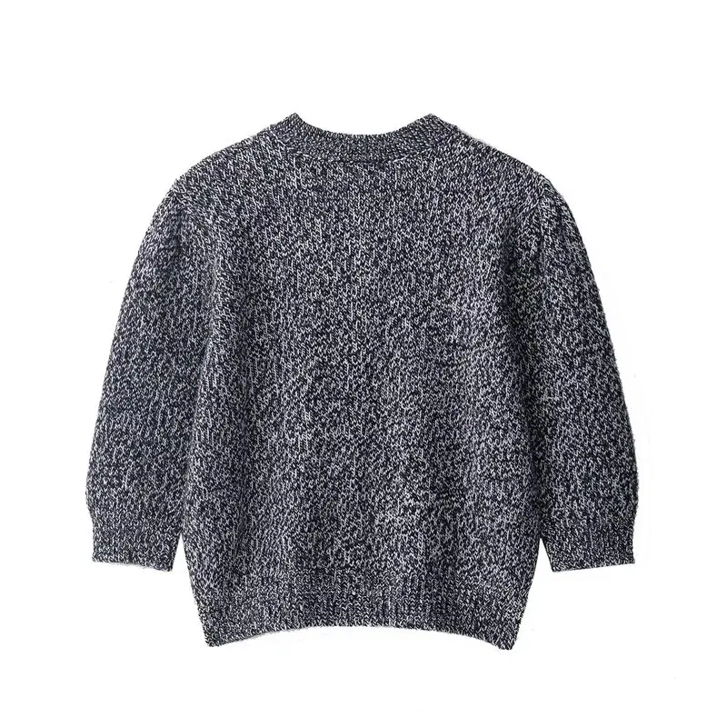 وصل حديثًا لخريف 2025 سترة نسائية طويلة Sve محبوكة من Jaet ملابس خارجية أوروبية Sle Faion سترة مفتوحة