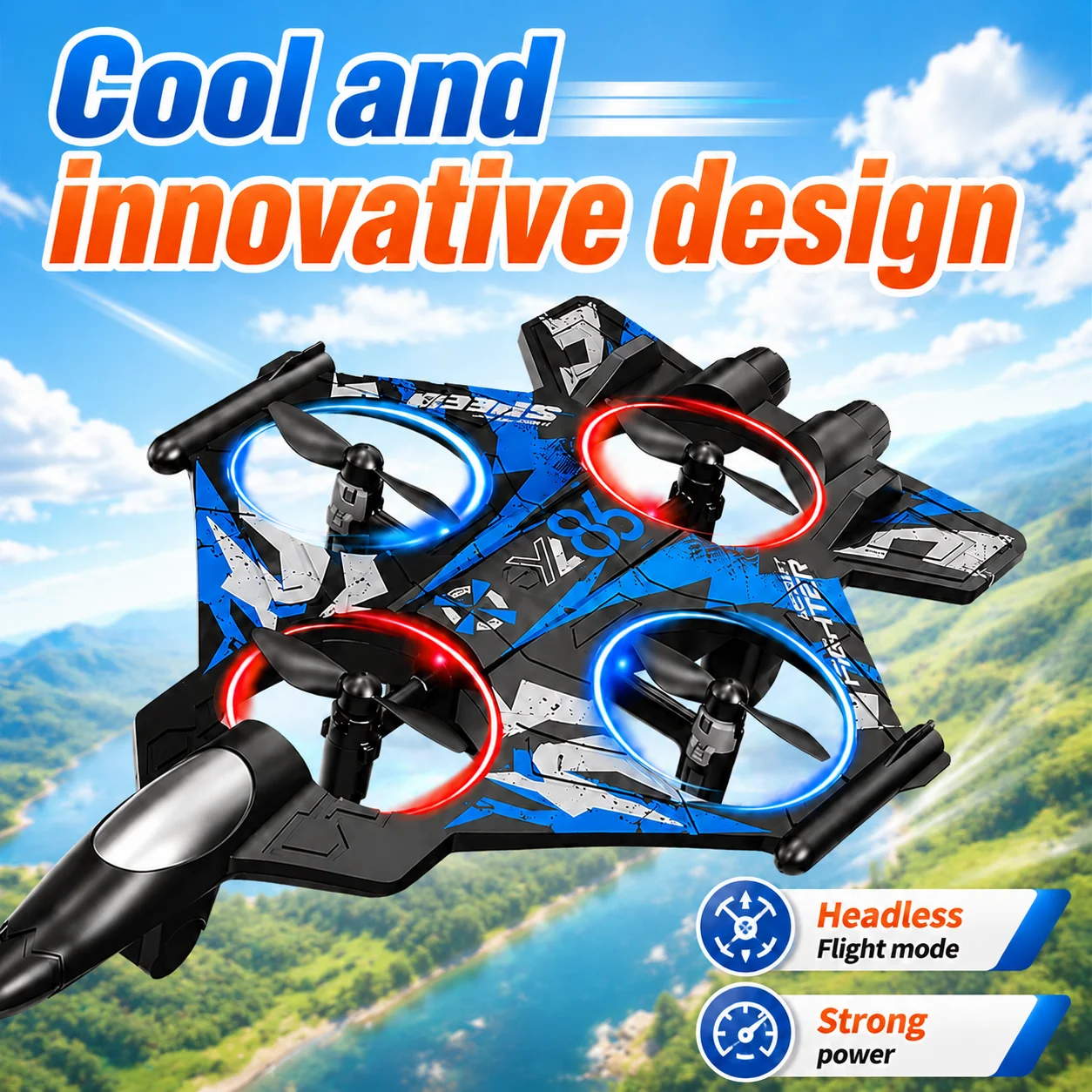 Mini dron con luz LED, increíb - Photography Lighting For Beginners reseña y precio