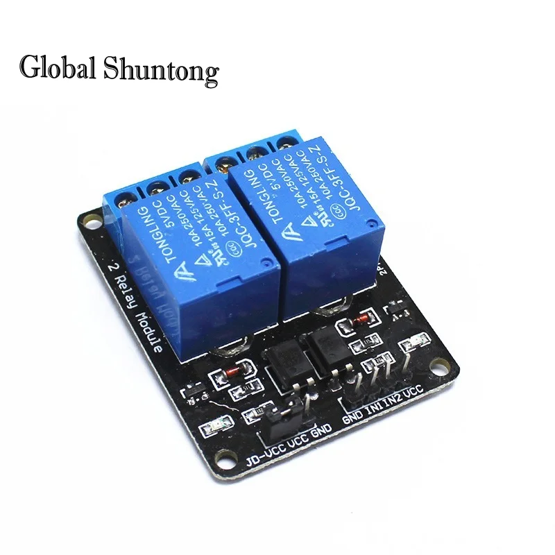 Module de relais 5V 12V 24V avec optocoupleur, sortie de relais 1 2 4 6 8 voies pour Arduino