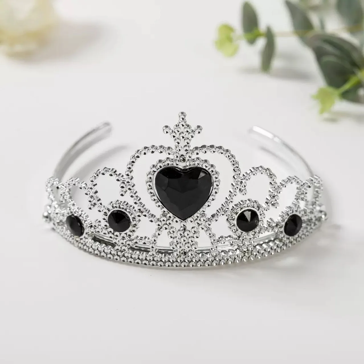 Lovely Fashion Hairbands Multi Color Lightweight Queen Princess Crown Headbands Heart Birthday Tiara For Girls Party Accessories image 6