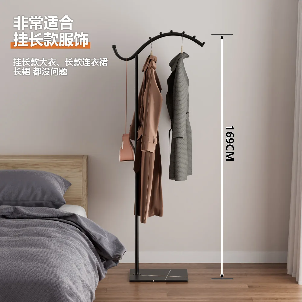 AOLIVIYA Corner Display Shelf Bedroom Coat Rack Floor Hat Clothing Storage Hanger