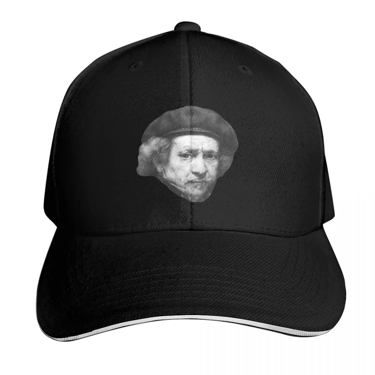 

Rembrandt van Rijn Baseball Cap Visor Hip Hop Hat Man Luxury Men's Luxury Women's