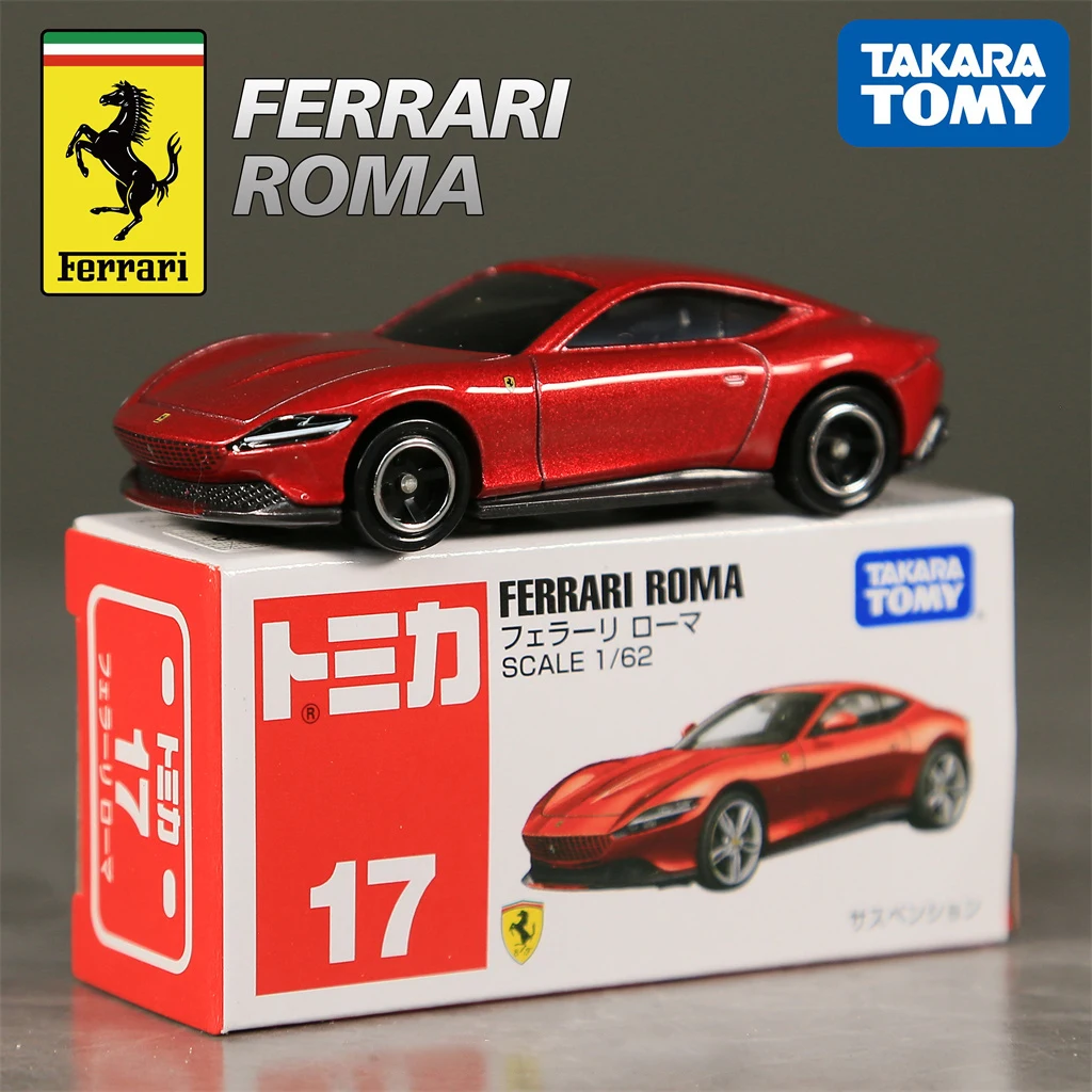 Takara Tomy Ferrari ROMA Alloy Car Diecasts & Toy Vehicles Car Model Miniature Scale Model Car For Children Out of Print