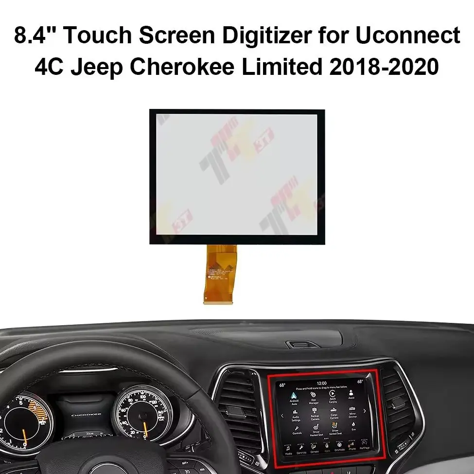 8,4" Touchscreen-Digitizer für Uconnect 4C Chrysler Dodge Jeep Radio Navigation – Detail 2