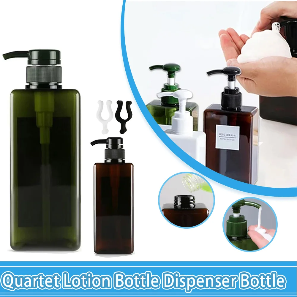 Soap Dispenser Bottle Foaming Body Wash Lotion Shampoo Bottle Refillable Pump Bottle Bottle Foam Container for Bathroom 650ml