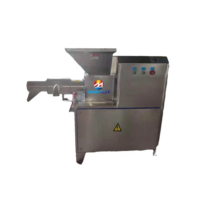 Chicken neck meat and bone separator machine poultry meat processing machine