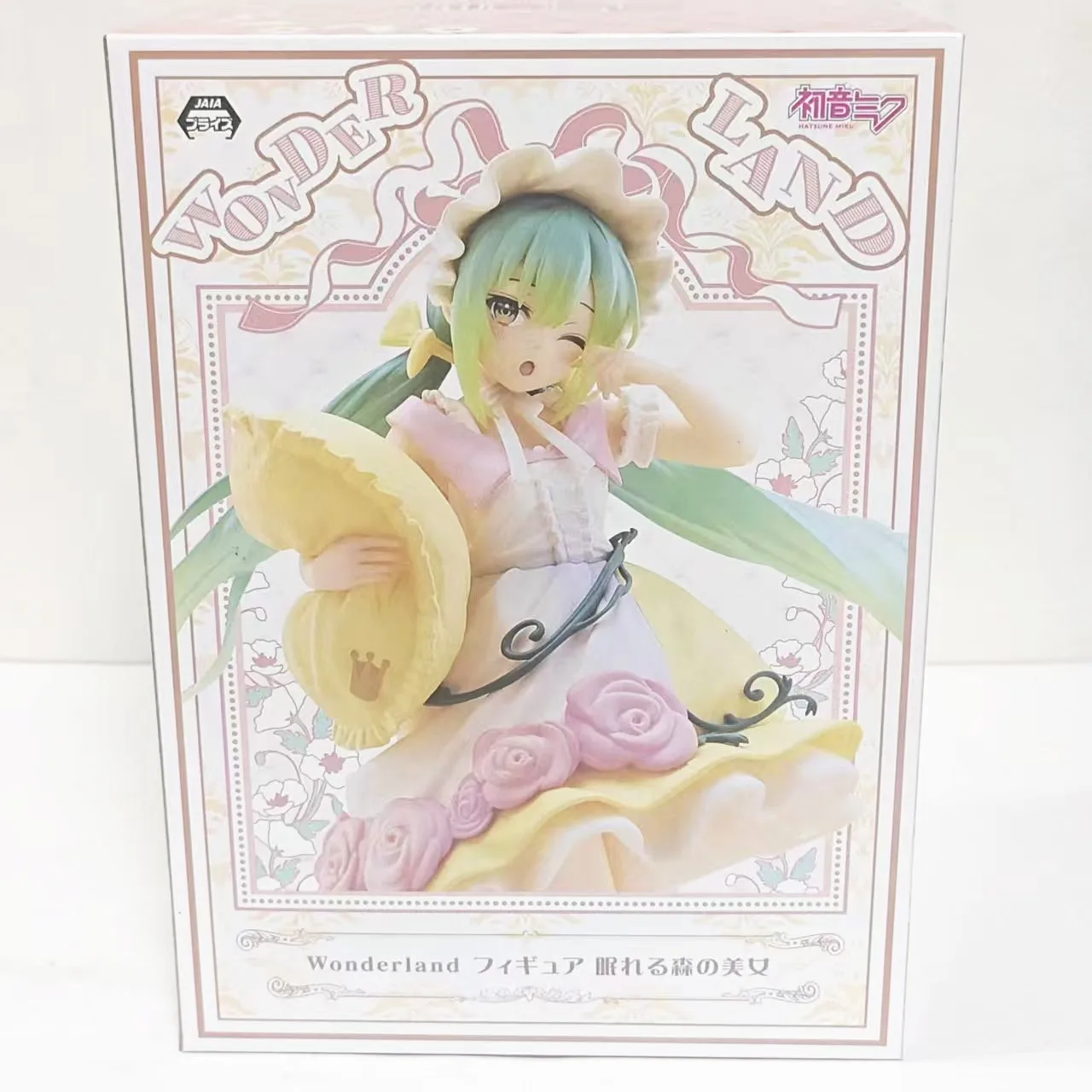 タイトーオリジナル本物のボーカロイドピアプロキャラクター初音ミクワンダーランドアニメアクションフィギュア模型玩具アクションフィギュア-pvc