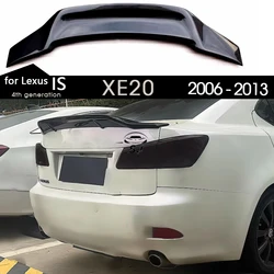ABS Material High-kick Carbon Fiber Printing Rear Deck Boot Spoiler For Lexus IS 2ND Generation XE20 IS220d IS250 IS300 IS350