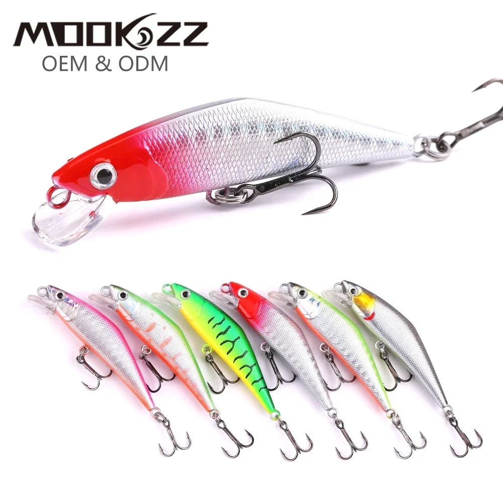 65MM 5.5G MOOKZZ For Artificial Fishing Lures Floating Minnow High Quality Wobblers Baits Suspending Hot Model Crankbaits