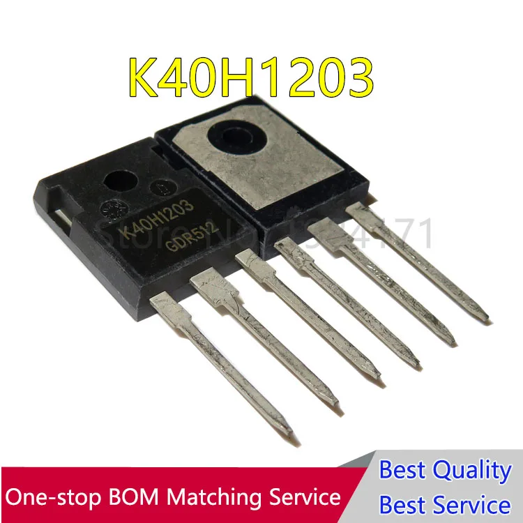 

10Pcs K40H1203"TO-3P" New