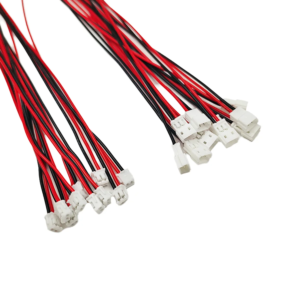 5/10pairs JST ZH 1.5mm 2PIN Micro Electrical Male and Female Connector Plug with 150mm 24AWG Wire Cables